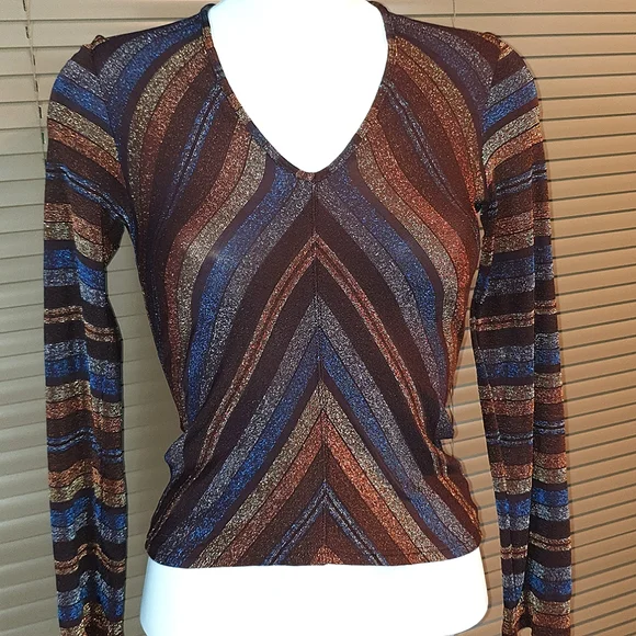 AS NEW Karen Millen Vintage stretch top in PERFECT CONDITION - Picture 3 of 10
